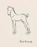Renée Sintenis, Stehendes Fohlen
