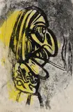 Der Raucher by Christian Rohlfs, 1935, Watercolour, sold May 2011