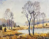 Otto Eduard Pippel, Vorfrühling in der Heide