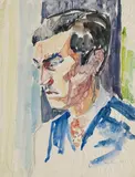Eduard Bargheer, Selbstporträt