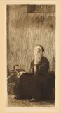Käthe Kollwitz, An der Kirchenmauer., 1893, Etching