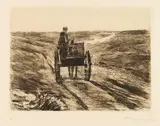 Max Liebermann, Karre in den Dünen