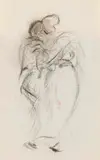 Heinrich Zille, Paar, eng umschlungen