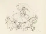 Alfred Kubin, Studie zu "Mit Fünfen"
