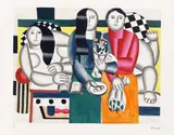 Fernand Léger, Les femmes au bouquet, 1960, Lithograph in colours