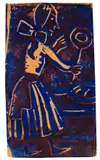 Christian Rohlfs, Pfannkuchenfräuken, 1920, Linocut