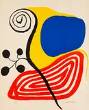 L'as de Trèfle by Alexander Calder, 1971, Lithograph in colours, sold May 2011