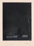 Heinrich Vogeler, Die Nacht, 1897, Etching