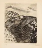Marc Chagall, Le Loup devenu berger, 1952, Etching