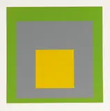 SP (Hommage to the Square) by Josef Albers, 1967, Silkscreen in colours, sold May 2011