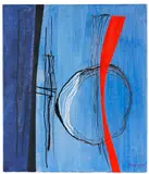 Fritz Winter, Roter Bogen