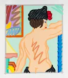 Tom Wesselmann, Judy with black hat., 1997, Silkscreen in colours