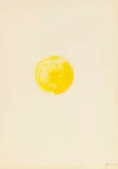 Ohne Titel by Otto Piene, 1962, Gouache, sold May 2011
