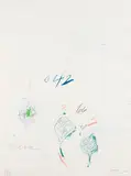 Cy Twombly, Natural History, Part II: Tilia Cordata, 1975, Lithograph in colours