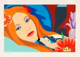 Tom Wesselmann, Lulu, 1982, Lithograph in colours