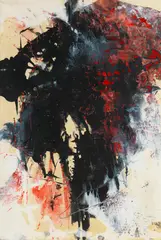 Komposition (Bamberg Nr. 15) by Fred Thieler, 1965, Gouache, sold May 2011
