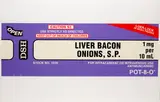 Liver Bacon Onions by Damien Hirst, 1999, Silkscreen in colours, sold May 2011