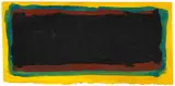 Sol LeWitt, Irregular Yellow, Blue, Red and Black, 1992, Gouache