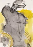 Markus Lüpertz, Ohne Titel, 1971, Watercolour