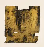 Eau forte XII by Pierre Soulages, 1957, Etching and aquatint in colours, sold May 2011