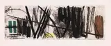Hans Hartung, "3", 1953, Etching