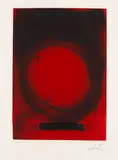Antoni Tàpies, Cercle, 1979, Etching in colours