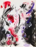 Fred Thieler, Composition 5/66, 1966, Gouache