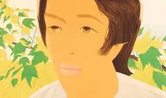 Boy with Branch I by Alex Katz, 1975, Etching and aquatint, sold May 2011