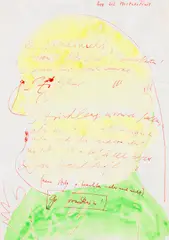 Trauer by Dieter Roth, 1970, Watercolour, sold May 2011