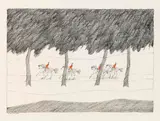Paul Flora, Vier Reiter