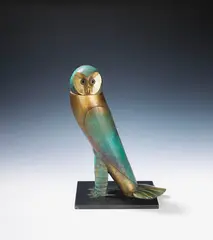 Eule by Paul Wunderlich, 2000, Bronze, sold May 2011