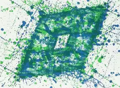 Ohne Titel by Sam Francis, 1992, Lithograph in colours, sold May 2011