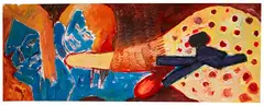 Siegfried Kaden, Ohne Titel, 1986, Oil on canvas