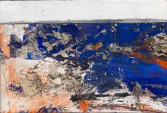 Landschaft by Valentin Oman, 1990, Collage, sold May 2011