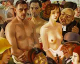 Richard Ziegler, Die Polizei, 1929, Oil on canvas