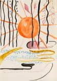 Sigmar Polke, Ohne Titel, 1969, Filzstift und Bleistift auf Papier