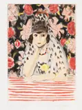 Espagnole à la mantille by Henri Matisse, 1922, Etching and aquatint, sold Dec 2010