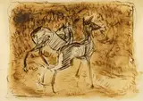 Franz Marc, Zwei Rehe im Walde