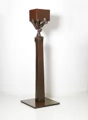 Fritz Koenig, Säulenkaryatide, 1965, Bronze