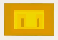 Ten Variants by Josef Albers, 1966, Silkscreen in colours, sold Dec 2010
