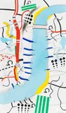 Peter Brüning, Nr. 19/66 (Rhein), 1966, Oil on canvas