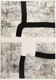 Eduardo Chillida, Bi-Aizatu, 1988, Etching and aquatint