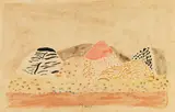 Colline senesi by Zoran Mušič, 1953, Watercolour, sold Dec 2010