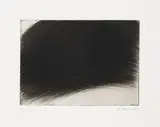 Arnulf Rainer, Stirnstrandwand, 1963, Drypoint
