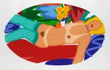 Tom Wesselmann, Beautiful bedroom Kate, 1998, Silkscreen in colours