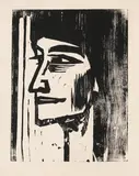 Jestri by Emil Nolde, 1917, Woodcut, sold Dec 2010