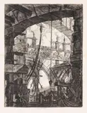 Giovanni Battista Piranesi, Blatt IV der sechzehnteiligen Folge der "Carceri d'Invenzione"
