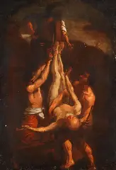 Guido Reni, Nach - Kreuzigung Petri, Oil