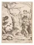 Jusepe de Ribera gen. Lo Spagnoletto, Das Martyrium des Heiligen Bartholomäus, 1624, Etching