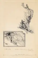 Illustrationsentwurf by Edward Theodore Compton, 1890, Pen and ink drawing, sold Oct 2010